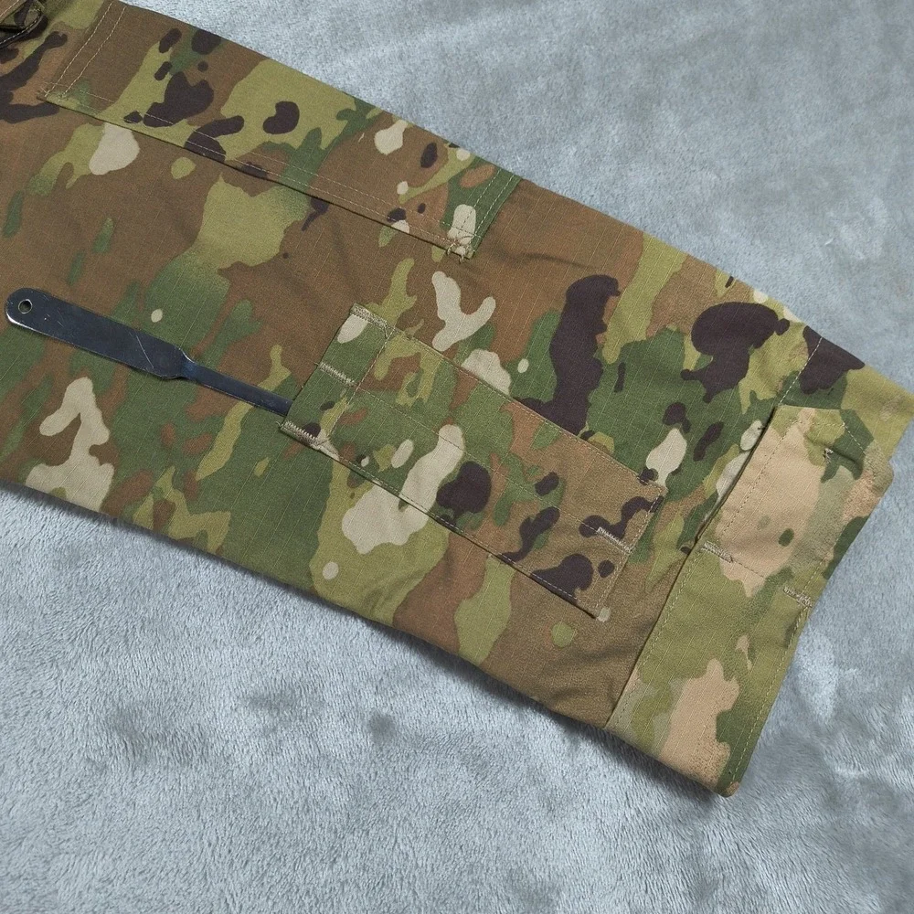 USGI Combat Coat Men Medium Long OCP Camo Multicam Army Field Jacket Ripstop New